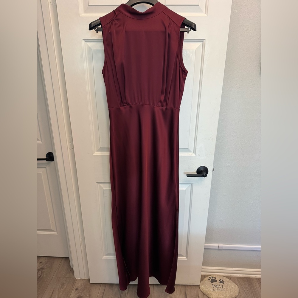 Lulu's Deep Red Maxi Dress